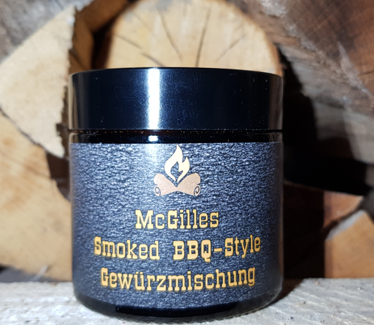 McGilles Cold Smoked BBQ-Style / Schönheitsfehler Etiket