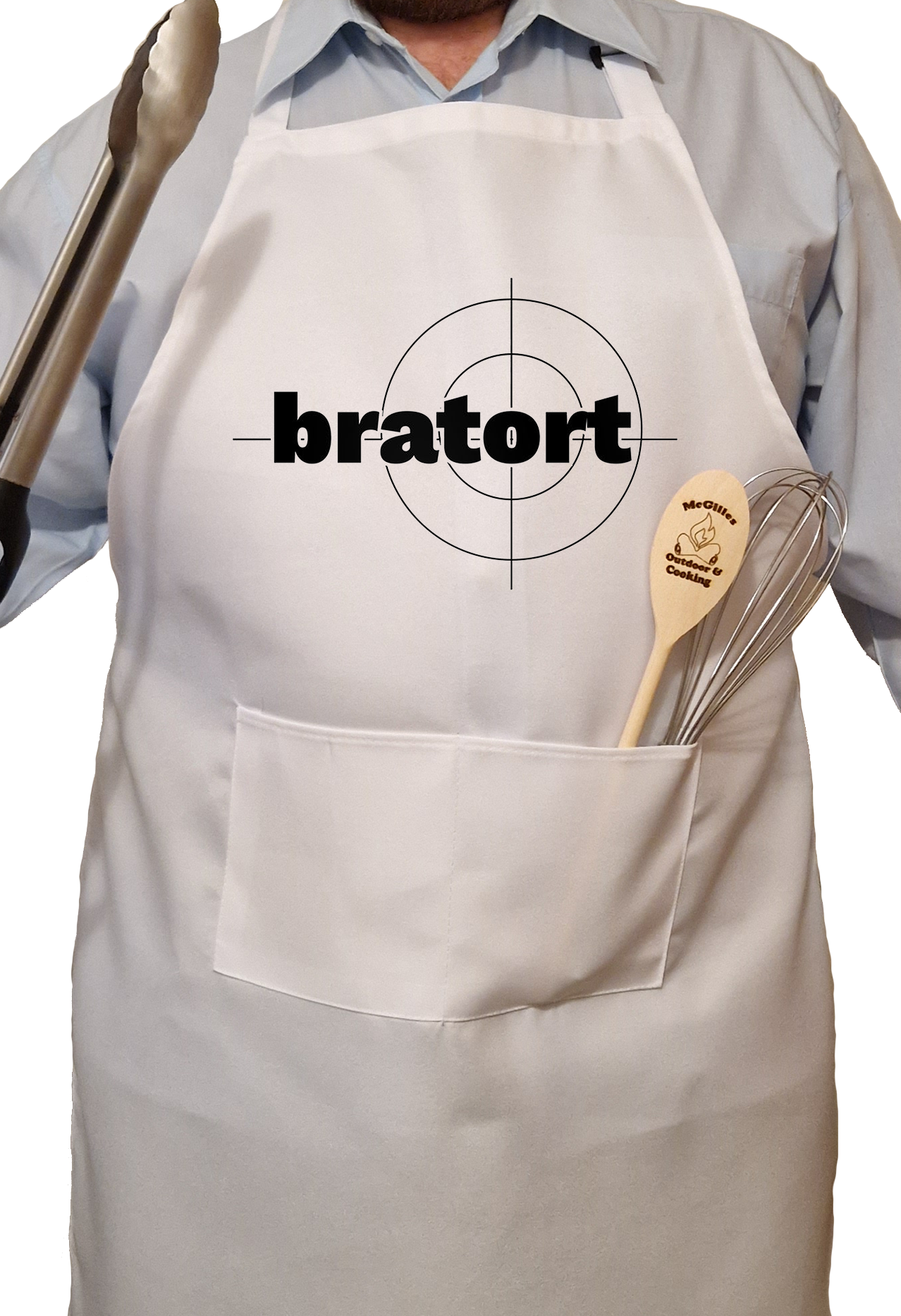 Schürze mit Taschen - Bratort